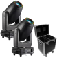 Eliminatrix LED 300W BEAM SPOT WASH 3IN1 MOVER WITH LED RING