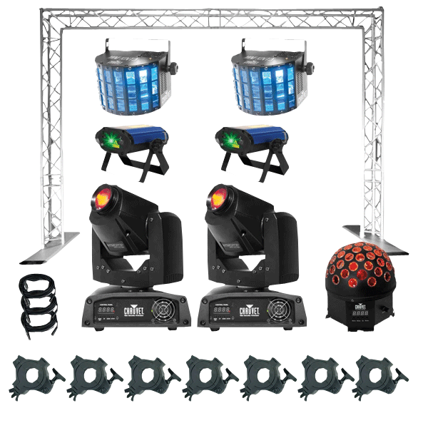 Chauvet DJ DJ Show Maker 150 Professional Lighting & Truss Package DJ